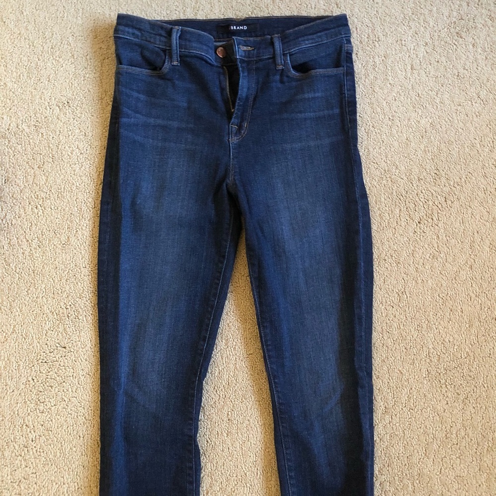 J Brand Maria High Rise Skinny Jean